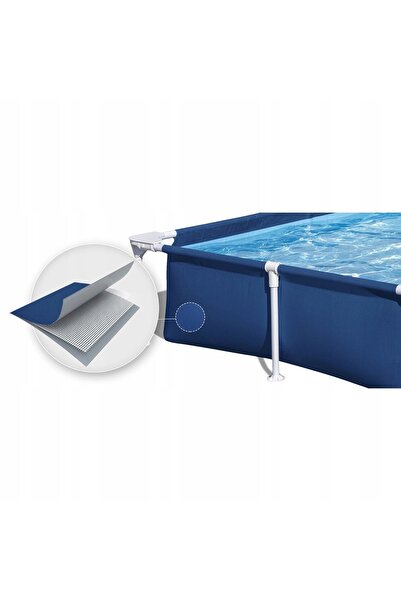 BESTWAY Bază cadru grădină dreptunghiulară 221x150x43cm Set 16-în-1