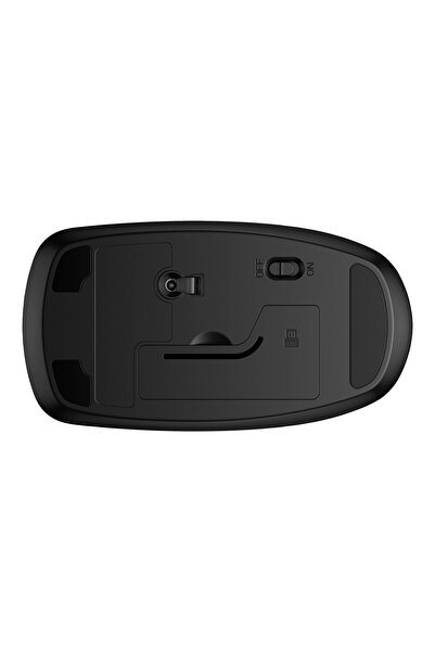 HP Mouse wireless 230 subțire cu senzor optic negru