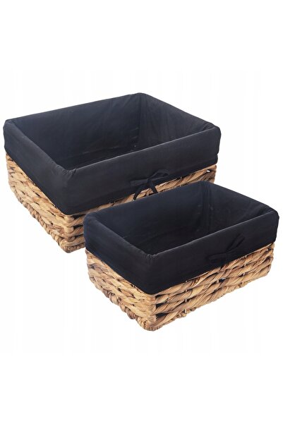 Orion 2x Coș de depozitare pentru cosmetice, lenjerie intimă, accesorii, pâine