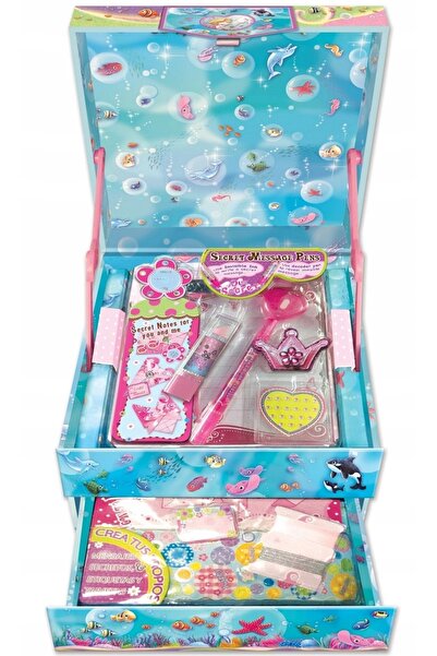 NO BRAND Cutie cu sertar și accesorii Mermaid 178MD