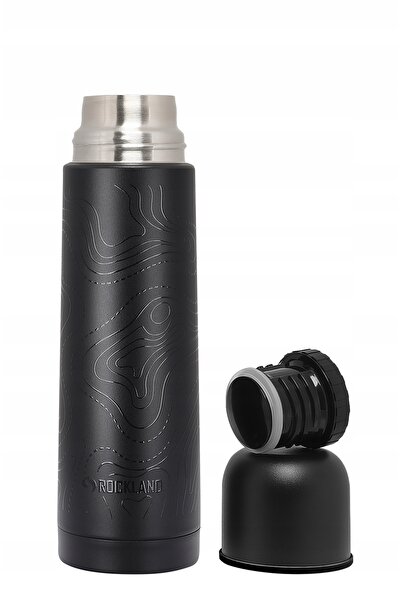NO BRAND ROCKLAND Termos turistic Helios Black Print 0,5L