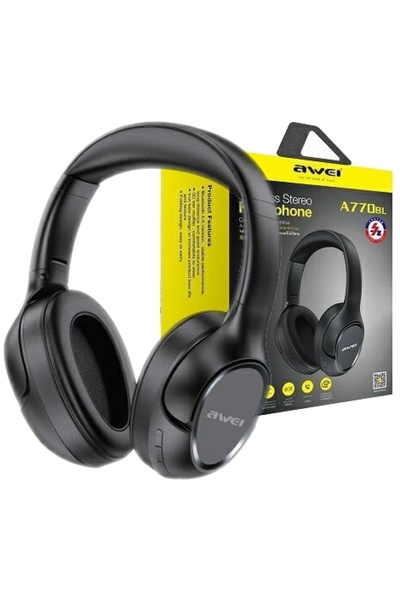 NO BRAND Căști AWEI over-ear Bluetooth A770BL Negru