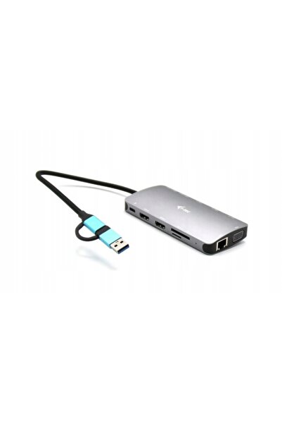 i-Tech Gear i-tec USB 3.0 / USB-C / Thunderbolt 3x Display Metal Nano Docking...