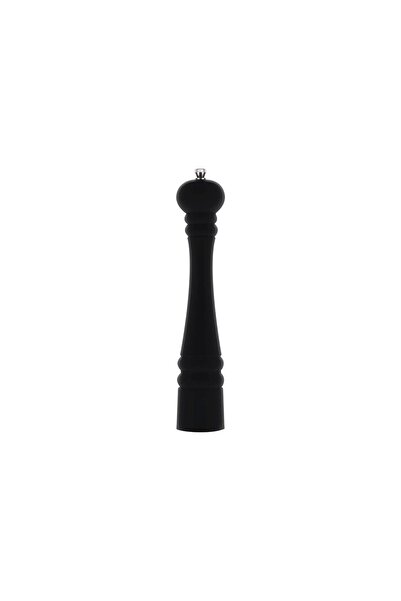 FLORINA Polizor manual negru, din lemn
