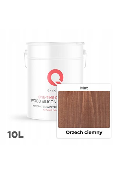 NO BRAND Imprăștiere pentru lemn cu strat unic, vopsea UV extra, nuc închis, 10L