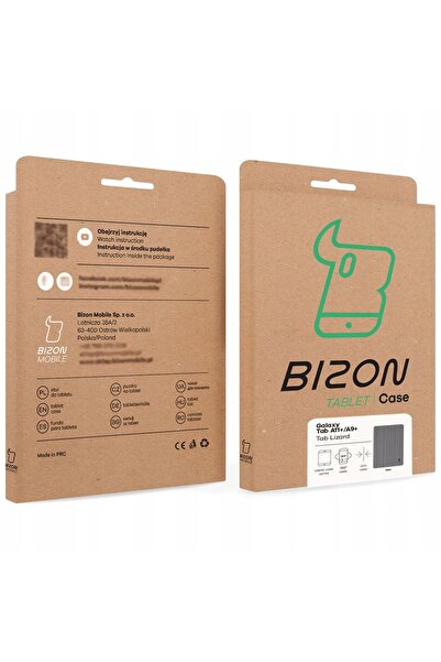 NO BRAND Husă tip carte Bison pentru tabletă Galaxy Tab A11 Plus / A9 Plus