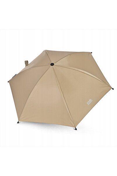 NO BRAND Umbrelă parasolară universală pentru cărucior, bej, filtru UV 50+