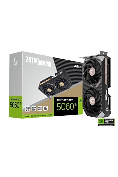 Zotac Placă grafică GeForce RTX 5060 Ti AMP 8GB GDDR7 DLSS4