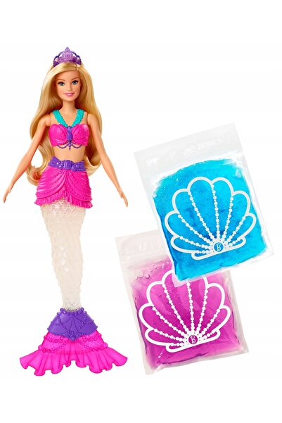mattel LALKA BARBIE MERMAID GLITTER SLIME GKT75