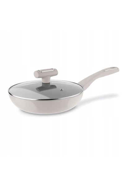 Konighoffer PATELNIA Inducție Mare Antiaderentă GAZ Tierra Bej 28 cm