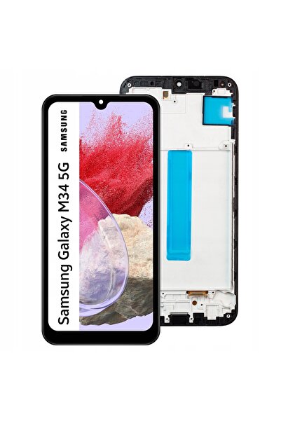 NO BRAND Ecran pentru Samsung Galaxy M34 5G Ecran LCD OLED Ramă SM-M346B