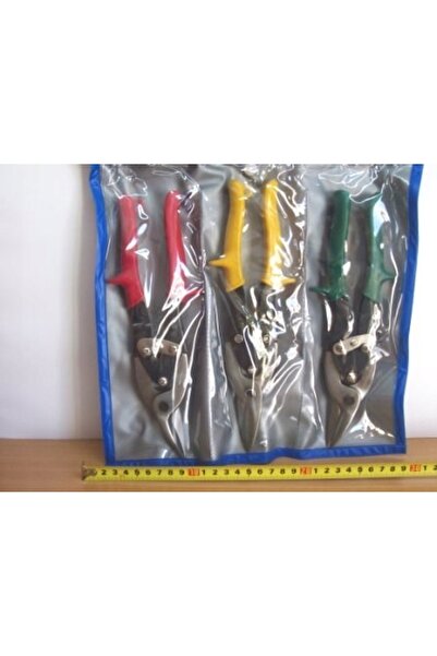 NO BRAND Set complet foarfece pentru tablă, dreapte, stânga, drepte, 250mm