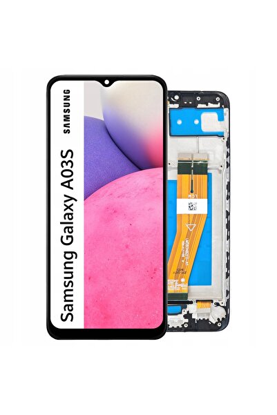 NO BRAND Ecran pentru Samsung Galaxy A03S Ecran LCD cu ramă SM-A037F