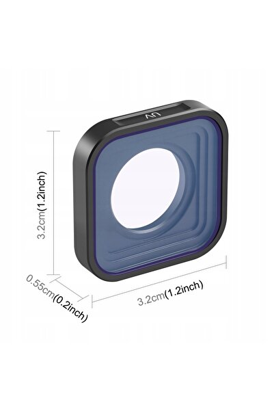 NO BRAND Filtru de protecție UV Ultraviolet pentru camera GoPro HERO 12 11 MI...