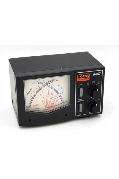 NO BRAND NISSEI TX-1202 reflectometru 1.6-1300MHz crossmetru SWR CB HF VHF UHF