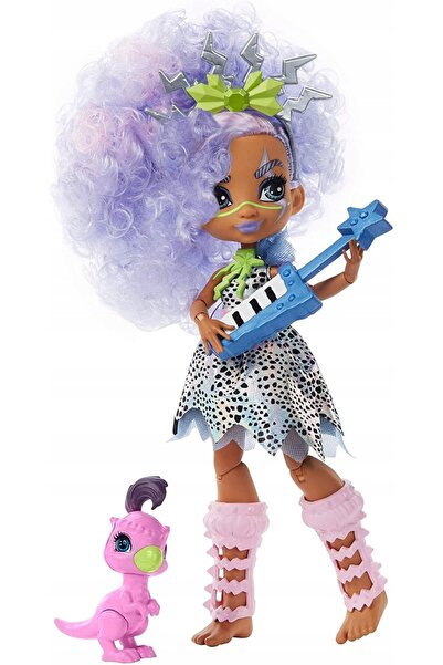 mattel CAVE CLUB PĂPUȘA BASHLEY + DINOZAURUL SNARE