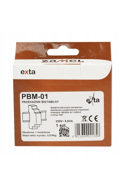 ZAMEL MODUL RELEU BISTABIL 230V PBM-01