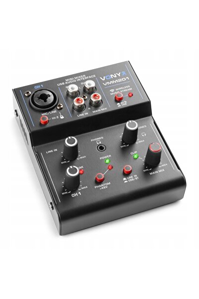 VONYX Mixer muzical cu mufă combo USB/XLR