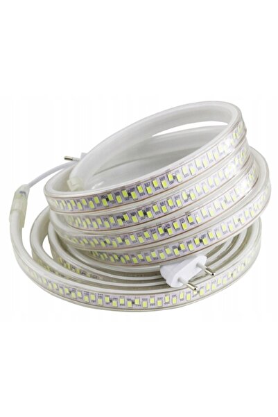 NO BRAND 5630 Bandă LED impermeabilă 180 LED-uri/m 10m lumină caldă 230V IP67