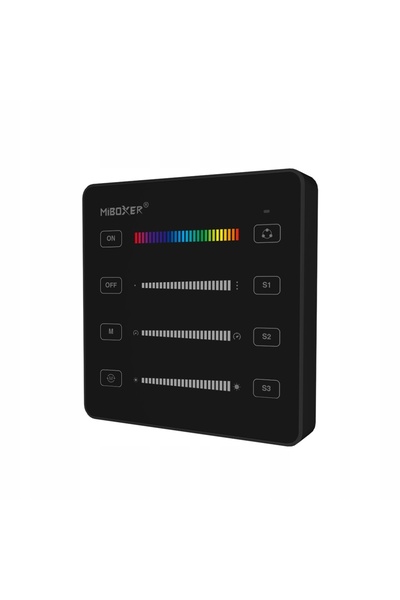 NO BRAND Panou de control tactil RF B6B pentru montare pe perete, pentru LED ...