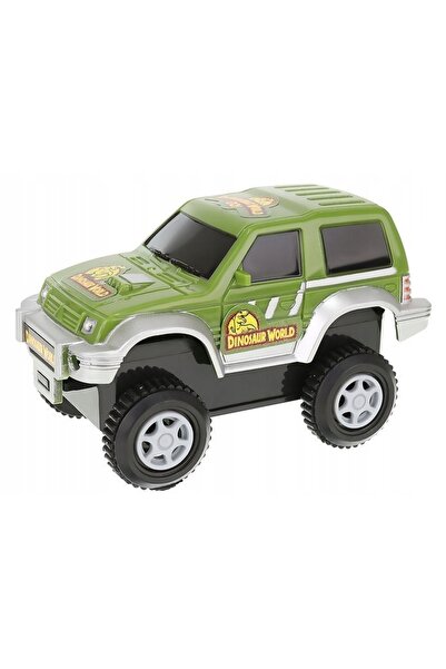 Bajkowy Kuferek MEGA PISTĂ DE CURSE PETLA DINOZAUR DINO PARK 324el. DINOZAURO...