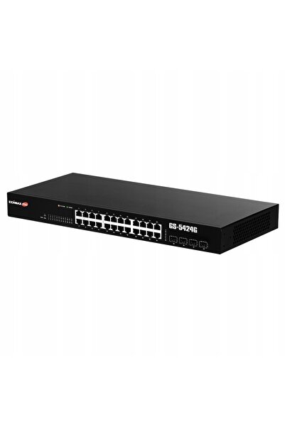 EDIMAX PRO GS-5424G switch GIGABIT cu 24 de porturi și 4*SFP, pentru rack, ra...