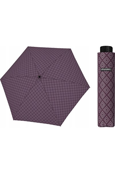 NO BRAND Doppler Fiber Havanna Calm Berry umbrelă de soare manuală