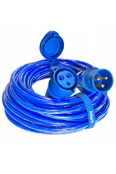 NO BRAND Cablu prelungitor CEE pentru rulotă PUR H07BQ-F 3x2,5 CAMPING 40m PO...