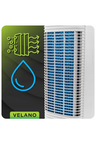 VELANO VENTILATOR DE PARDOSEALĂ TIP COLOANĂ IONIZARE OSCILAȚIE TEMPORIZATOR A...