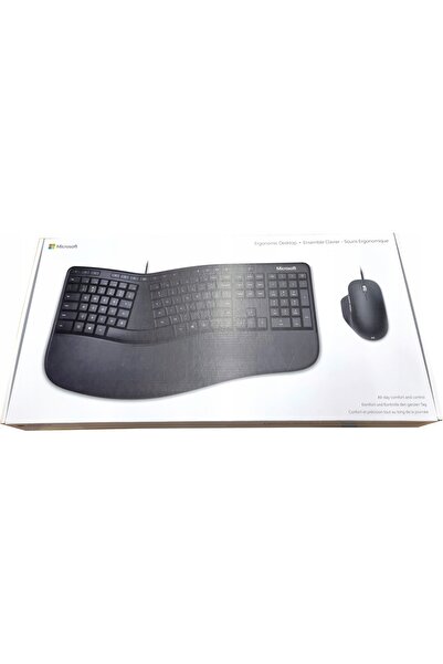 MICROSOFT Set tastatură și mouse ergonomic pentru desktop