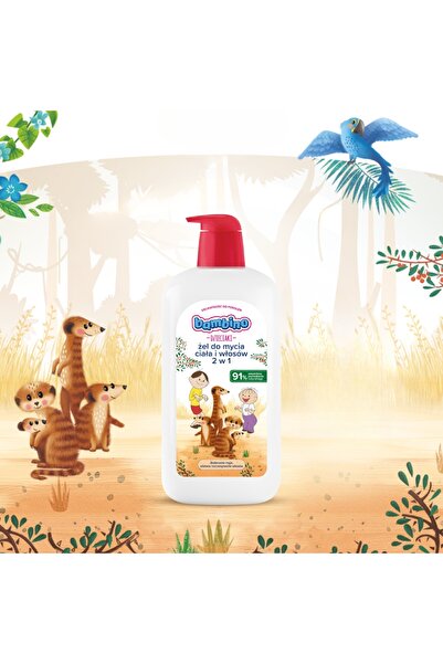 Bambino 3 x Detergent gel hiper-delicat 3-în-1 pentru copii Surykatki 1000ml
