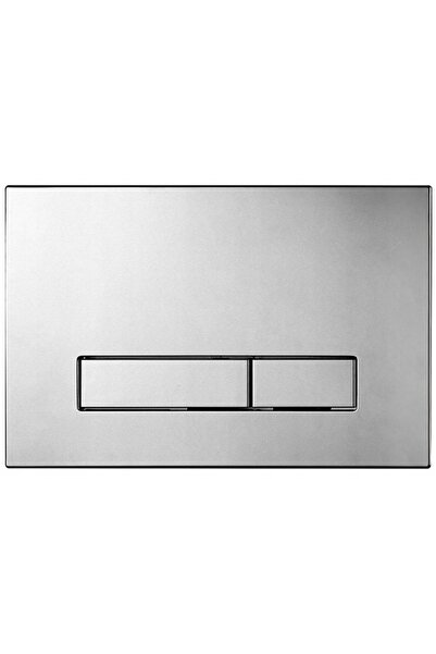 Hydroland Buton de spălare WC cromat mat pentru dulap sub blat