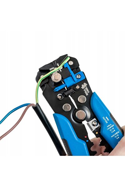 Spacetronik Clește dezizolator de cabluri și izolații, instrument de sertizar...