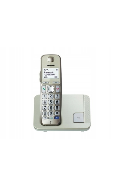 PANASONIC Telefon fără fir DECT HAC KX-TGE210PDN cu sunet clar modern