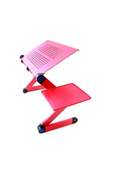 NO BRAND Suport răcitor pliabil pentru laptop ALU 42x26cm