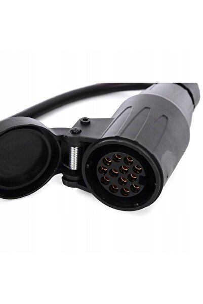 NO BRAND Adaptor convertor priză remorcă 7/13 pini cu cablu de 75cm