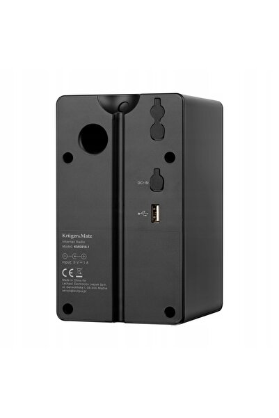 Kruger&Matz Radio internet Bluetooth 5.0, ecran de 2.4 inch, ceas deșteptător...