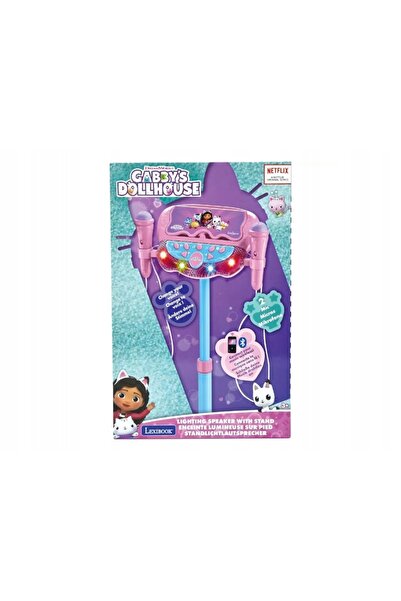LEXIBOOK Căsuță pentru pisici Gabi Set Karaoke Microfon cu difuzor pentru copii