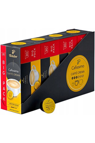Tchibo Cafea Cafissimo Caffè Crema Aromă Fină Set 30x2 capsule