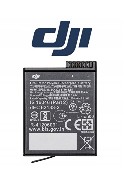 DJI Baterie inteligentă de înlocuire pentru cameră, compatibilă cu Osmo Actio...