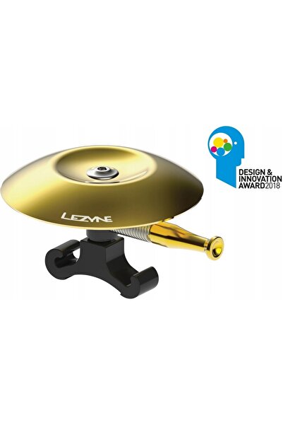 Lezyne dzwonek Clasic din alamă Mic negru