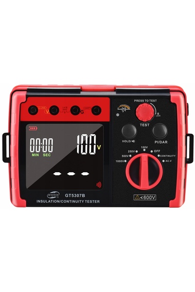 Benetech METER/TESTER PENTRU MĂSURAREA REZISTENȚEI IZOLAȚIEI, DETECȚIE AUTO-I...