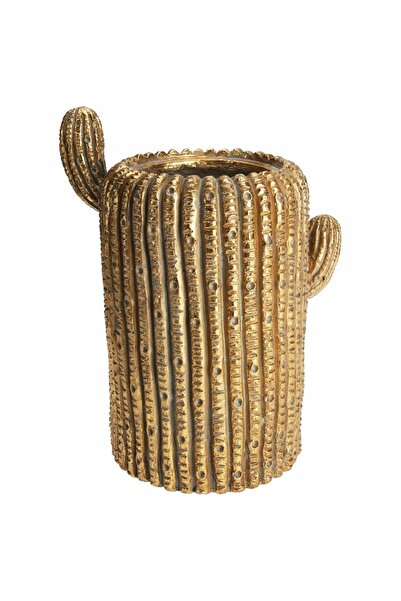 Vilde Ghiveci GOLDEN CACTUS, husă pentru plante, ghiveci pentru flori și ierburi