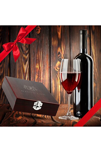 Karl Hausmann Set de vin 5-în-1: Dop de sticlă, Deschizător, Termometru, Capa...
