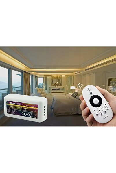 NO BRAND Controler/dimmer pentru benzi LED COB MONO CCT cu telecomandă radio ...