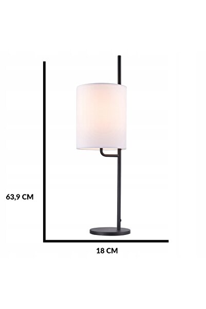 NO BRAND LAMPĂ DE BIROU TOKYO 1X40W E27 NEAGRĂ
