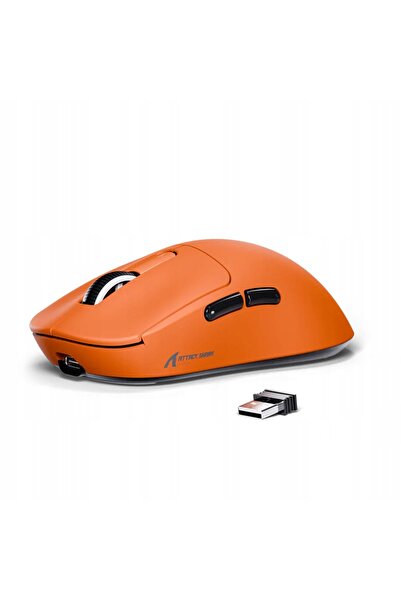 NO BRAND Mouse wireless |   Attack Shark X3 Orange |   Bandă adezivă