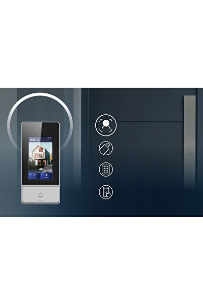 Hikvision WIDEODOMOFON IP WIFI 10 " IP-VIS-ULTRA-W ALB RECOGNIZARE FACIALĂ PE...