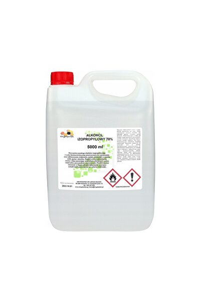 NO BRAND ALCOOL IZOPROPILIC 70% PENTRU CURĂȚAREA SUPRAFEȚELOR 5 L
