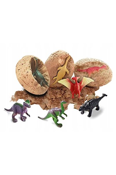 KRUZZEL SET Kit de Excavare Dinozauri 12 Ouă Fosile Cadou pentru Arheolog Exc...